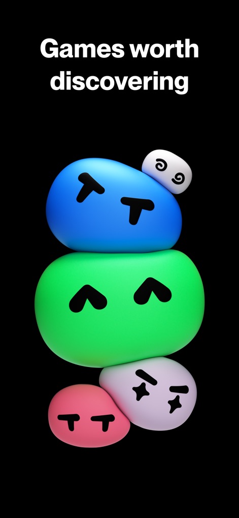 TapTap - Cet écran symbolise l'engagement de la plateforme à présenter une esthétique visuelle créative, et invite les utilisateurs à découvrir une curation de jeux uniques et innovants, au-delà du connu.