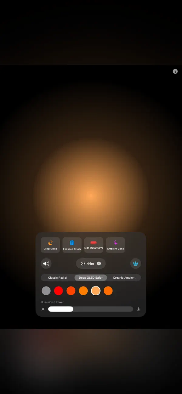 Amber: Study, Focus, and Sleep iPhone and iPad interface for Session timers, masking noise, and a reading ruler, from the official App Store gallery