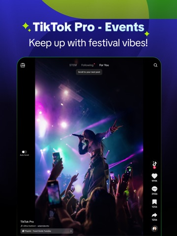 TikTok Pro - Events App Store preview screenshot 8