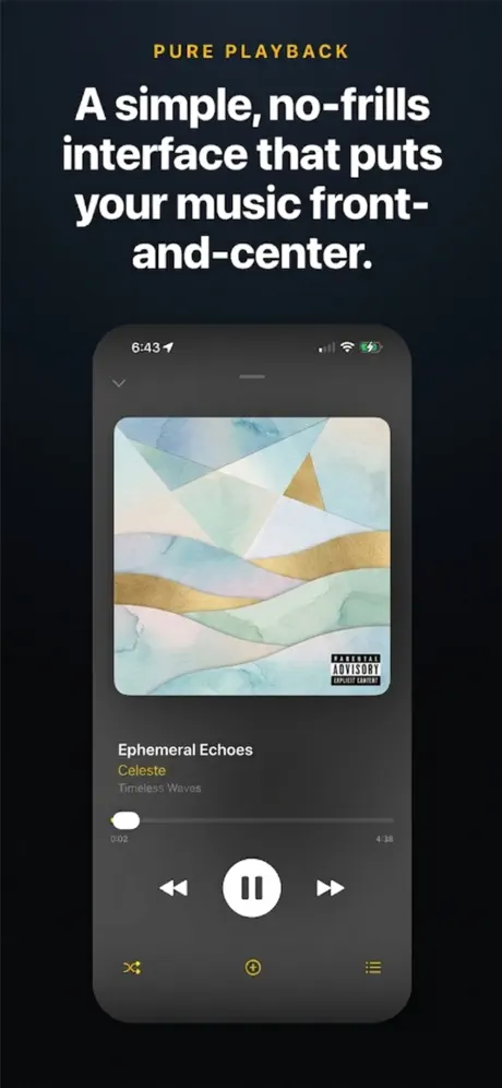 Zen Music Player screenshot 2