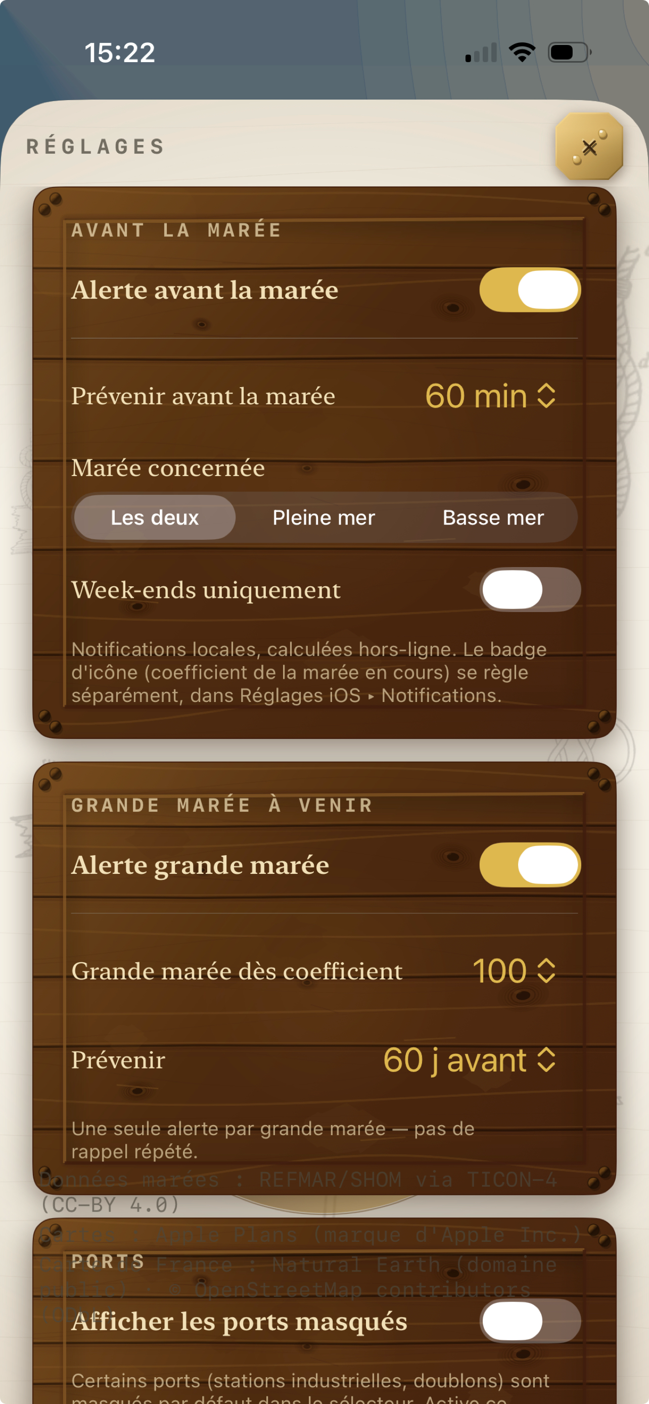 Pleine Mer · Marées screenshot 5