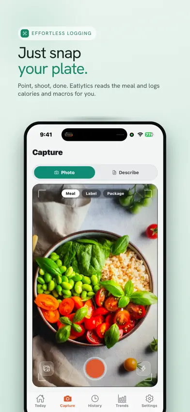 Eatlytics screenshot 1