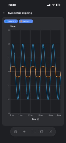Tersa: Circuit Simulator iPhone screenshot 2