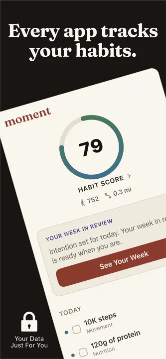 Moment: Private Habit Journal screenshot 1