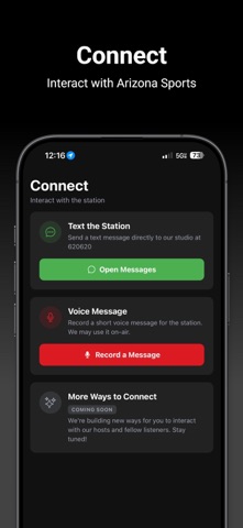 Arizona Sports 98.7 FM iPhone screenshot