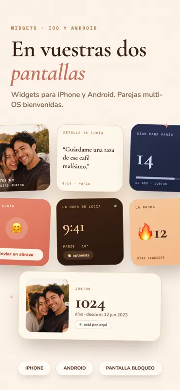 Jagi: App de Pareja y Widget screenshot 7 of 10