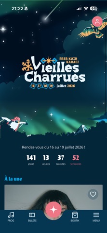 Festival des Vieilles Charrues screenshot