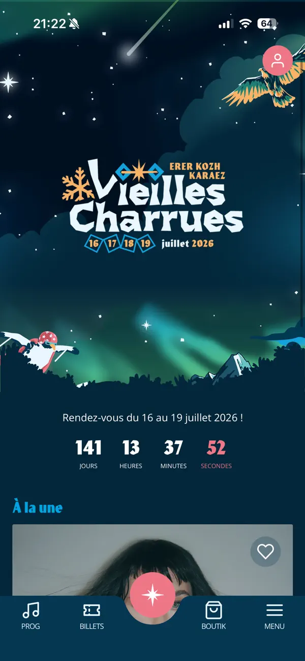 Screenshot #1 pour Festival des Vieilles Charrues