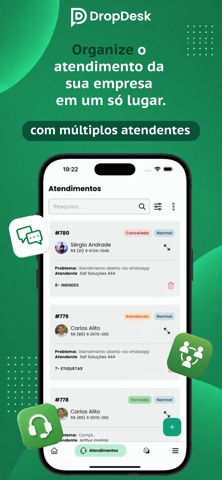 DropDesk - Gestão Atendimentos screenshot