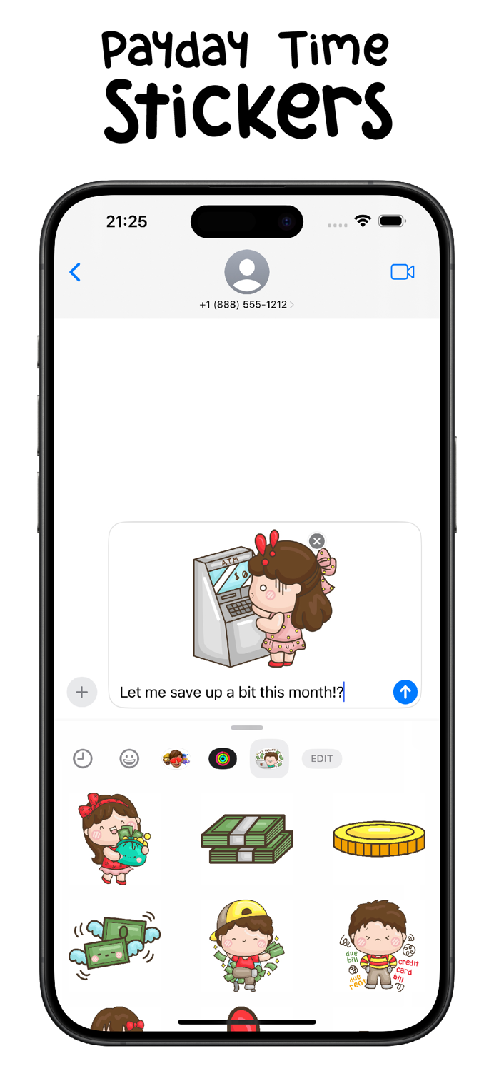 Payday Time stickers