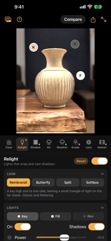 Rake Plus: Relight & Refocus Screenshot 2 of 9