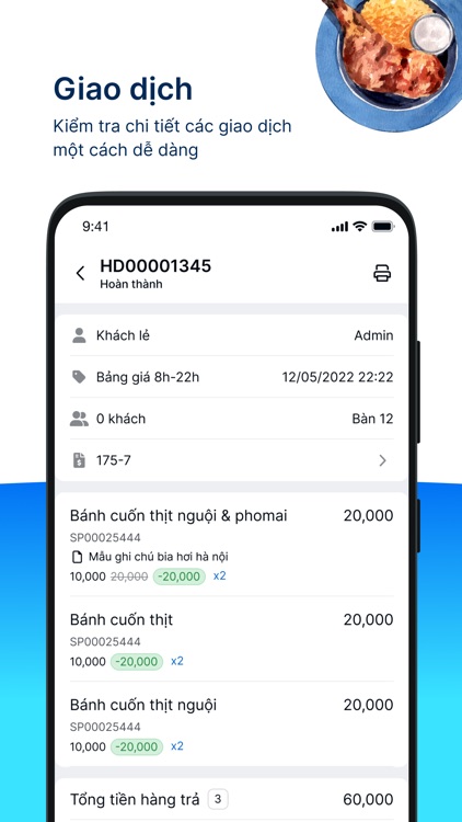 KiotViet Quản lý Nhà hàng