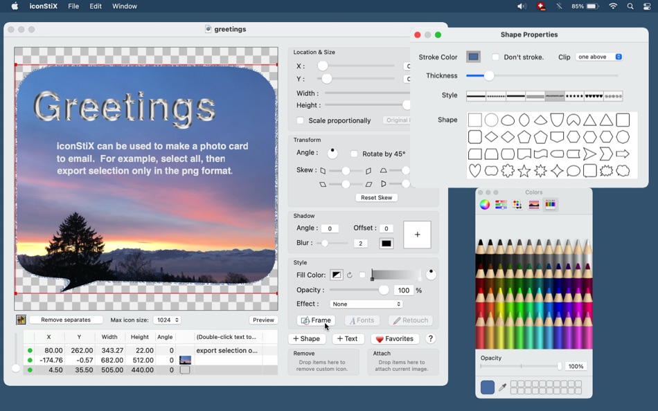 #6. iconStiX (macOS) 由: Trollin