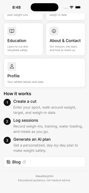 MakeWeightAI screenshot 4