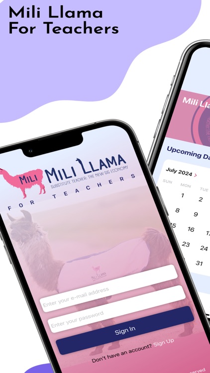 Mili Llama For Teachers