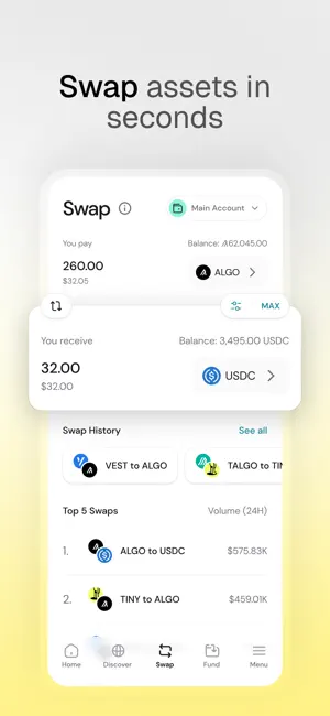 Pera Algo Wallet screenshot 3