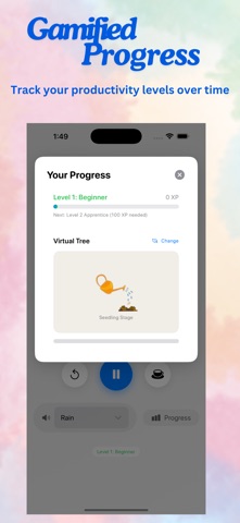 Pomodoro Timer deepfocus Screenshot 2 of 4