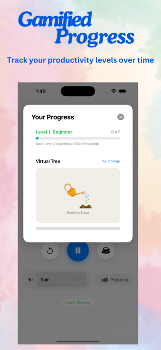Pomodoro Timer deepfocus Screenshot 2 of 4