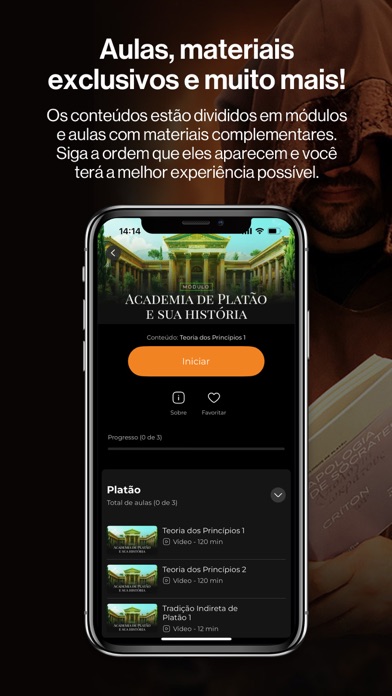 Inst. Sociedade da Lanterna iPhone screenshot 2 - Education app