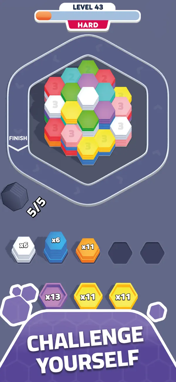 #4. Hexa Path! (iOS) di: FURTLE GAME OYUN ANIMASYON YAZILIM VE BILISIM TEKNOLOJILERI TICARET ANONIM SIRKETI