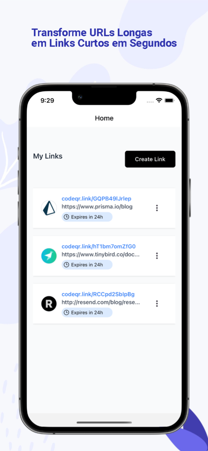 CodeQR - URL Shortener