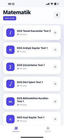 DGS Matematik Sorular Screenshot 1 of 5