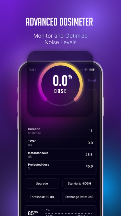 Decibel : dB Noise Level Meter