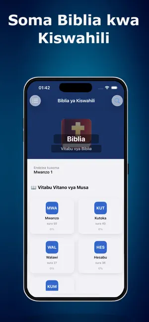 Biblia ya Kiswahili screenshot 1