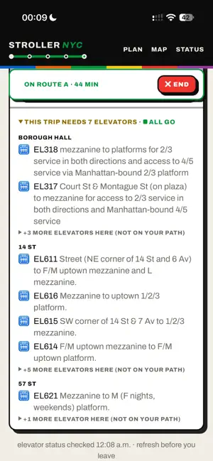 Stroller NYC: Subway Elevators screenshot 4