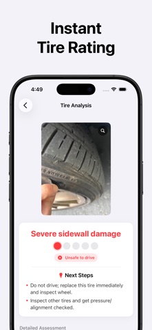 Tire Check: Condition & Safety screenshot