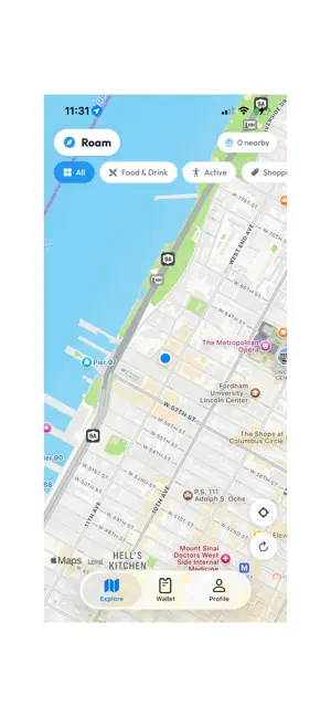 Roam - Explore & Earn screenshot 1