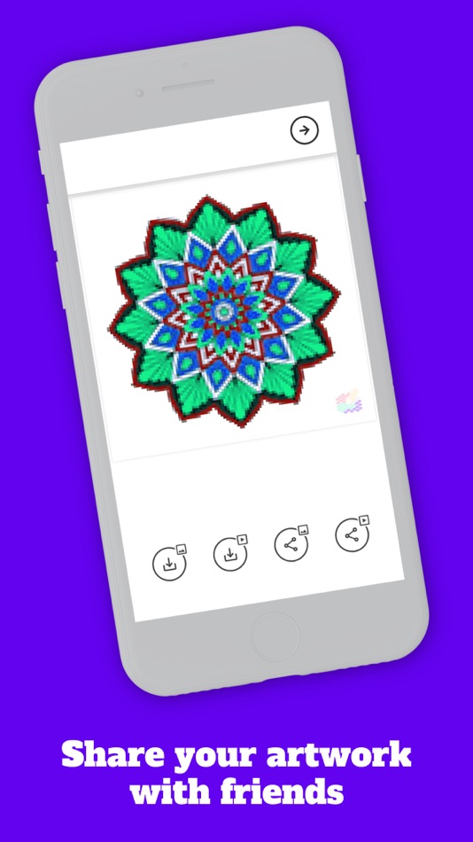 #6. Pixel Color by Number Games (iOS) 由: Netfocus Universal d.o.o.
