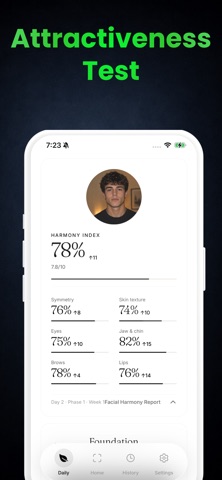 Looksmaxxing AI: LooksMax Face iPhone screenshot