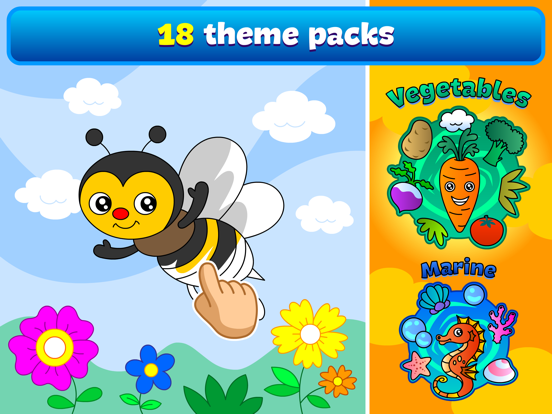 Screenshot #4 pour Coloring book - games for kids
