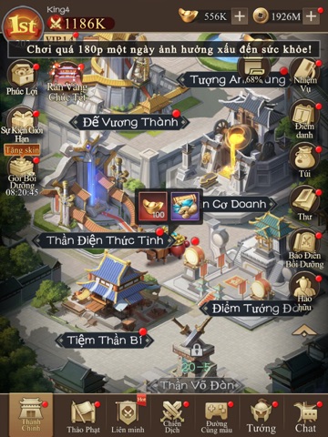 Chúa Công Chạy Mau - 3Q iPad screenshot 3