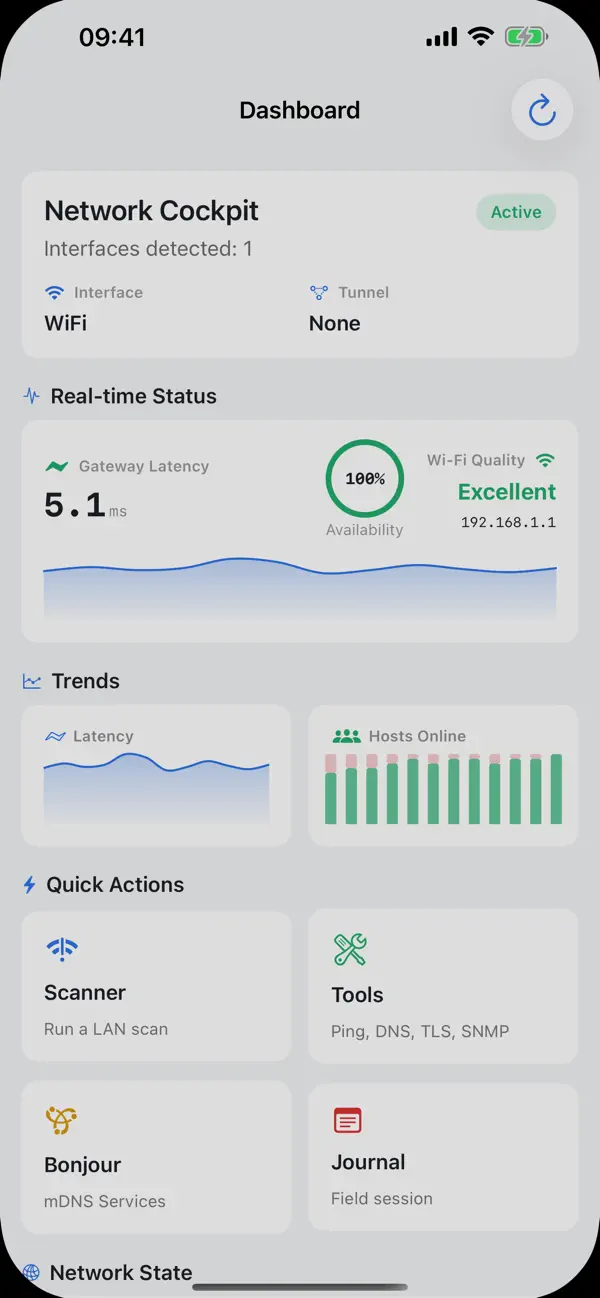 Screenshot #2 pour LanPulse