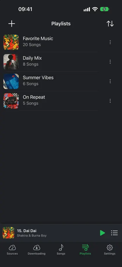 Screenshot 6 von 6 zu Cloud Music Player - Listener
