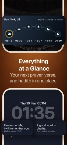 Insch: Prayer Times & Adhan iPhone screenshot 2