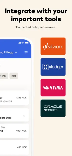 Unimicro Reise og Utlegg screenshot 2