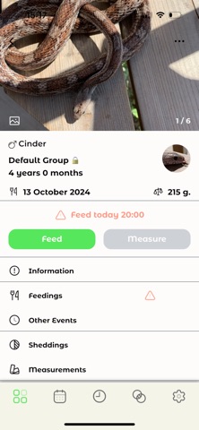 Reptile Rocket: pet tracker Screenshot 7 of 10