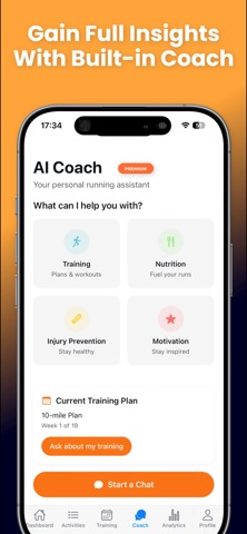 PeakRunner: Running Coach screenshot