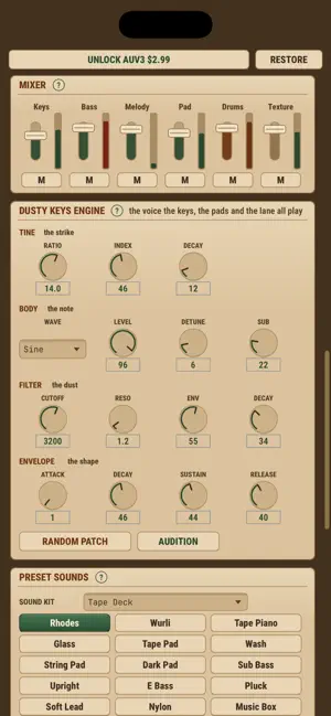 95 LoFi: Generative Beat Maker screenshot 3