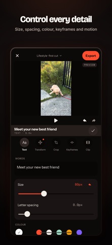 Vidmoat: AI Video Editor Screenshot 3 of 5