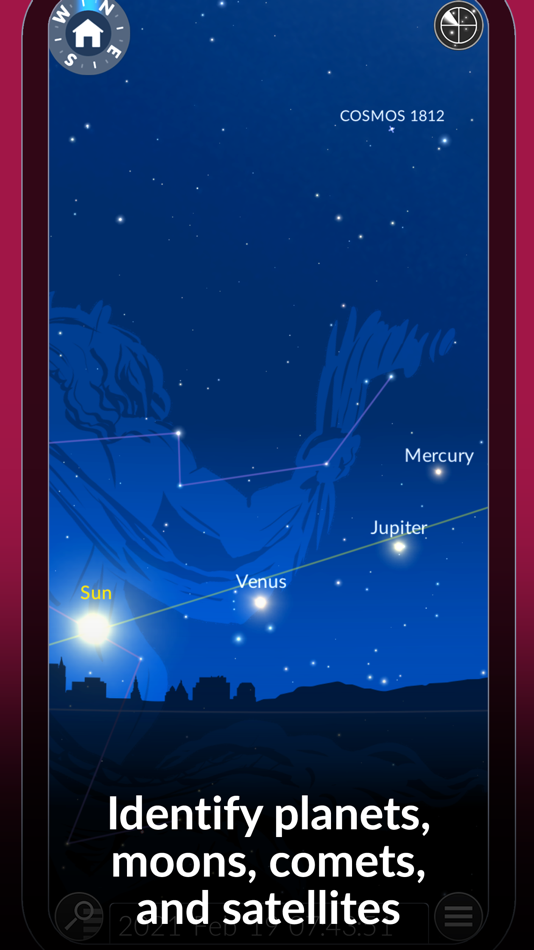 #5. The Sky by Redshift (iOS) Av: USM