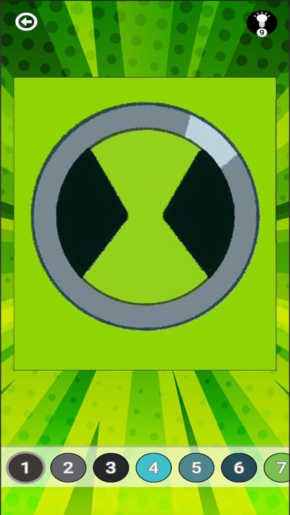 Ben Alien coloring 10