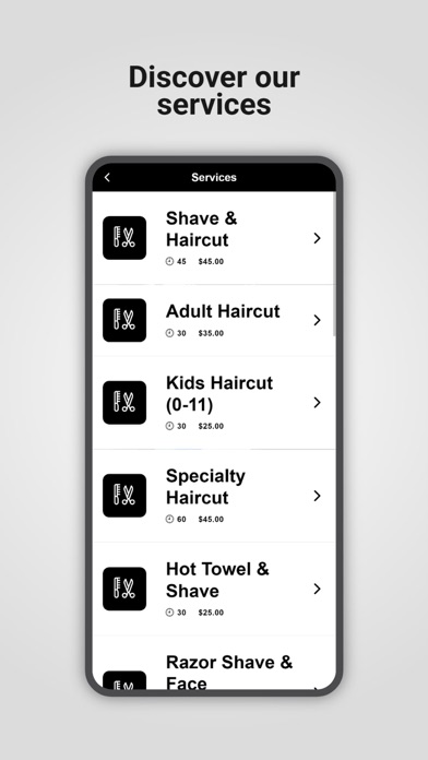 The Experience Barbershop Screenshot