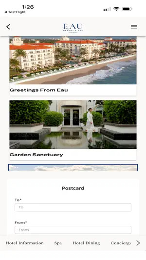 Eau Resort and Spa Palm Beach screenshot 3
