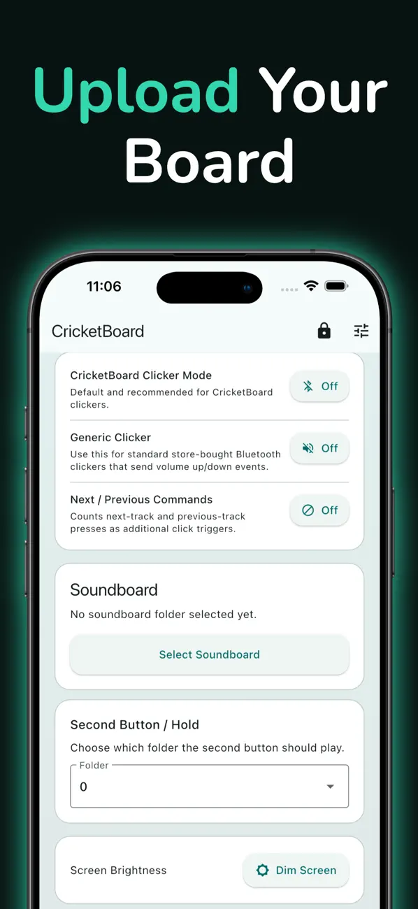 Screenshot #2 pour CricketBoard Clicker
