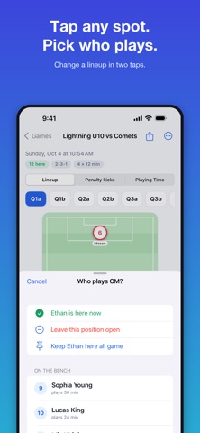 My Sports Lineup screenshot 4