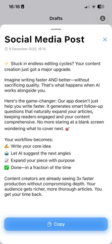 Mind2Content Screenshot 3 of 6